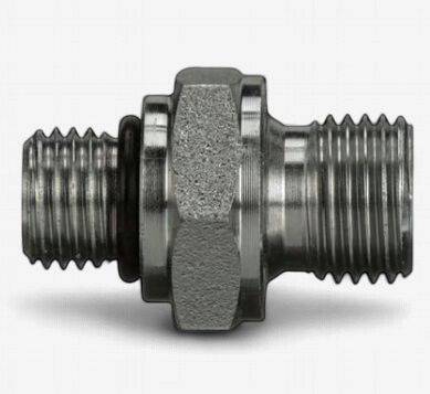 Gates 3/8" ORB to JIC Steel Adapter