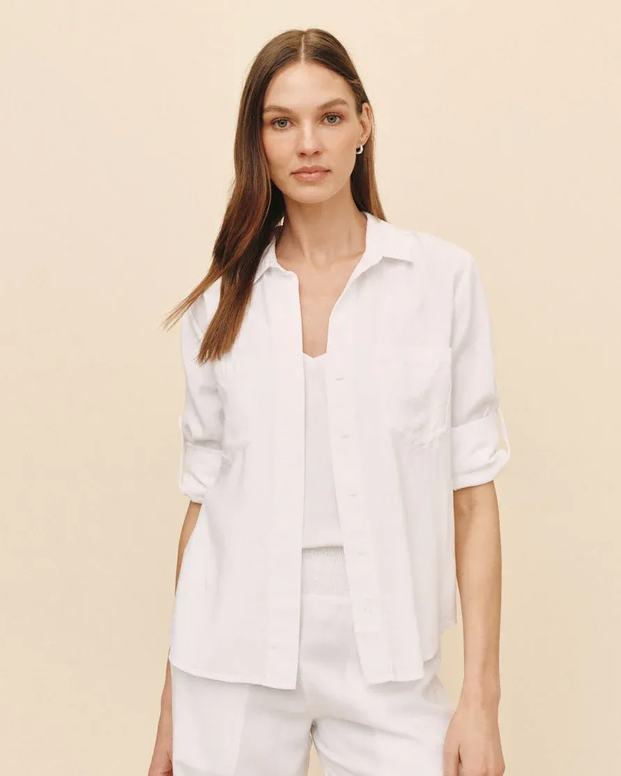 SPLIT BACK BD BDSH B2631-654-303, Color: WHT, Size: XS
