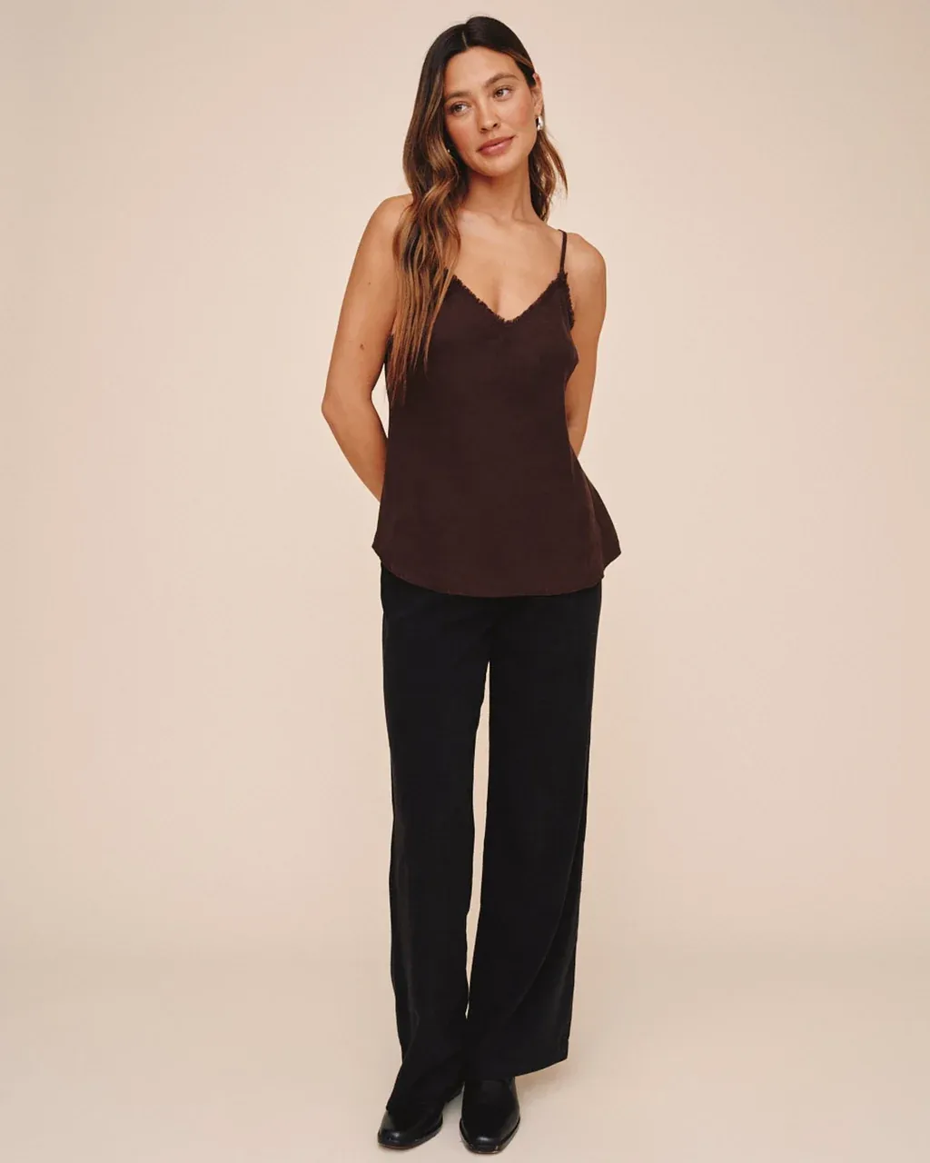 FRAYED EDGE CAMISOLE BDSH B2243-654-303