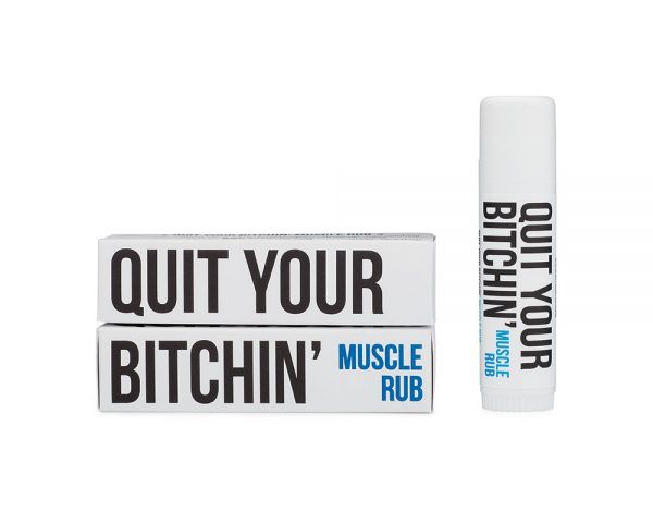 QUIT YOUR BITCHIN MUSCLE RUB, Color: MUSCLE RUB