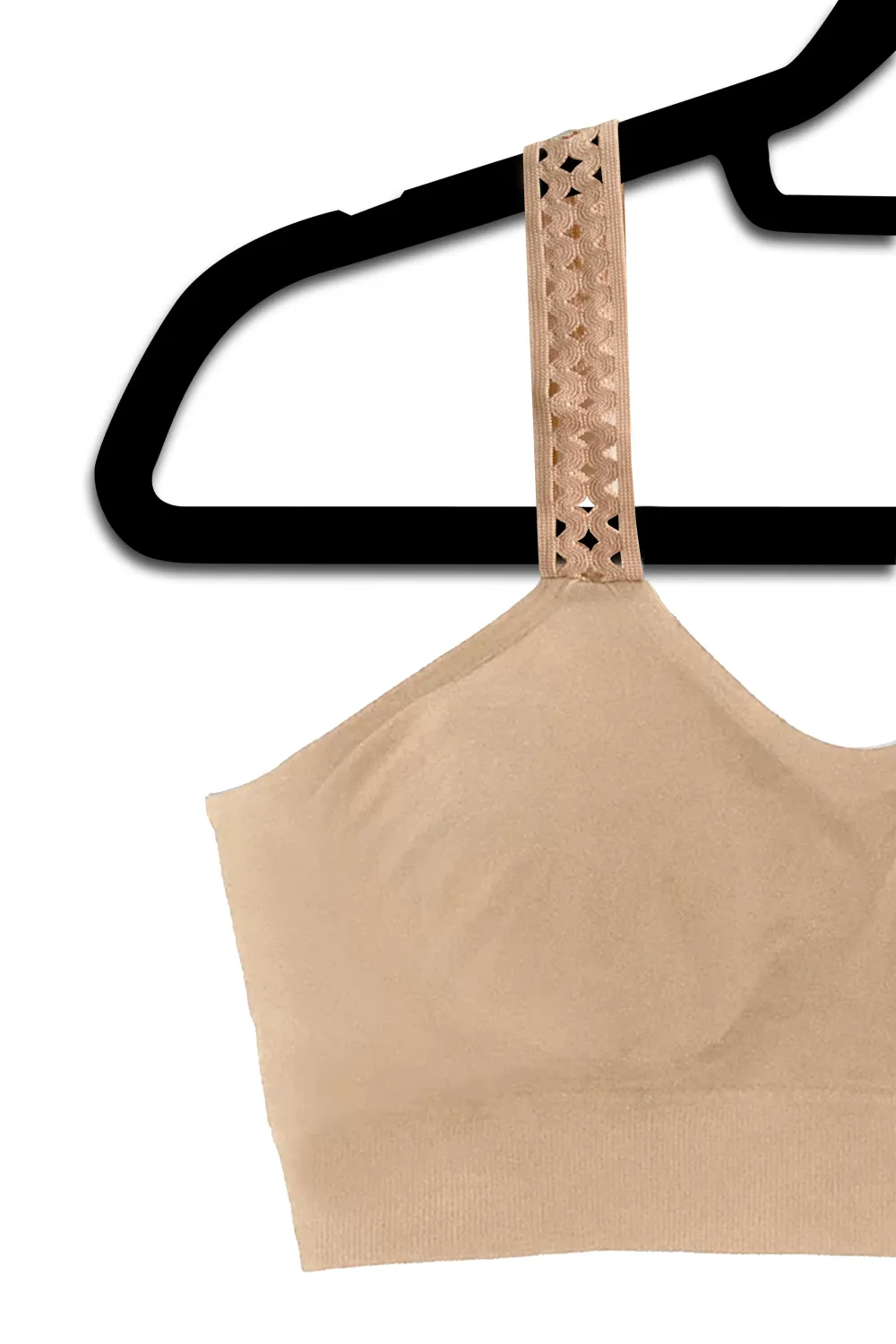 LATTICE STRAP BRA