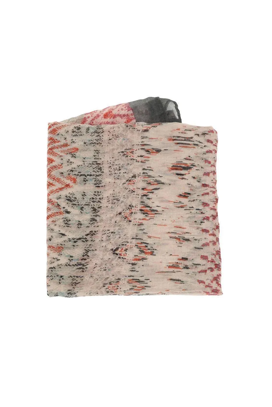 GEO CHEVRON SCARF E3202