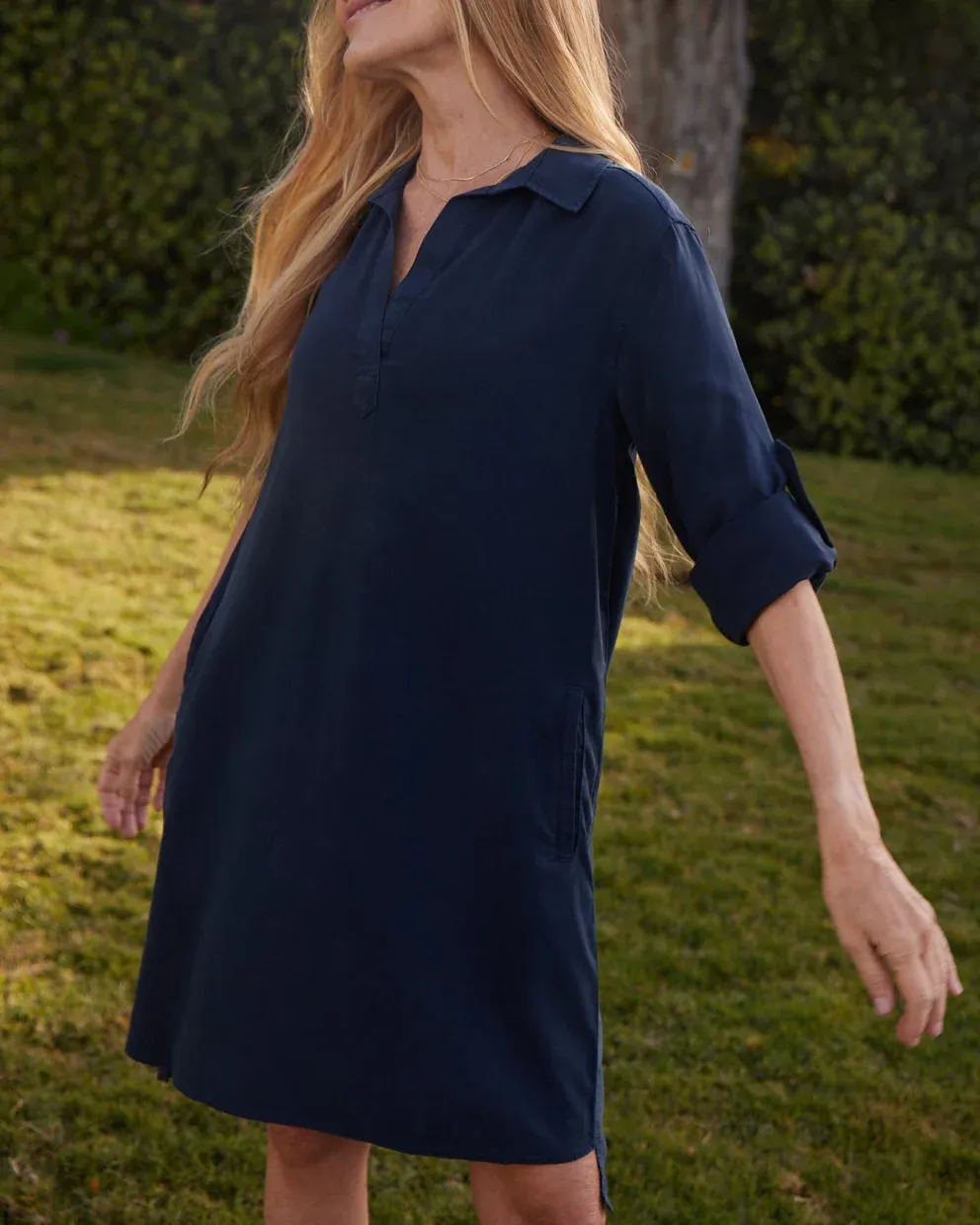 L/S A-LINE DRESS BDSH B6643-654-303