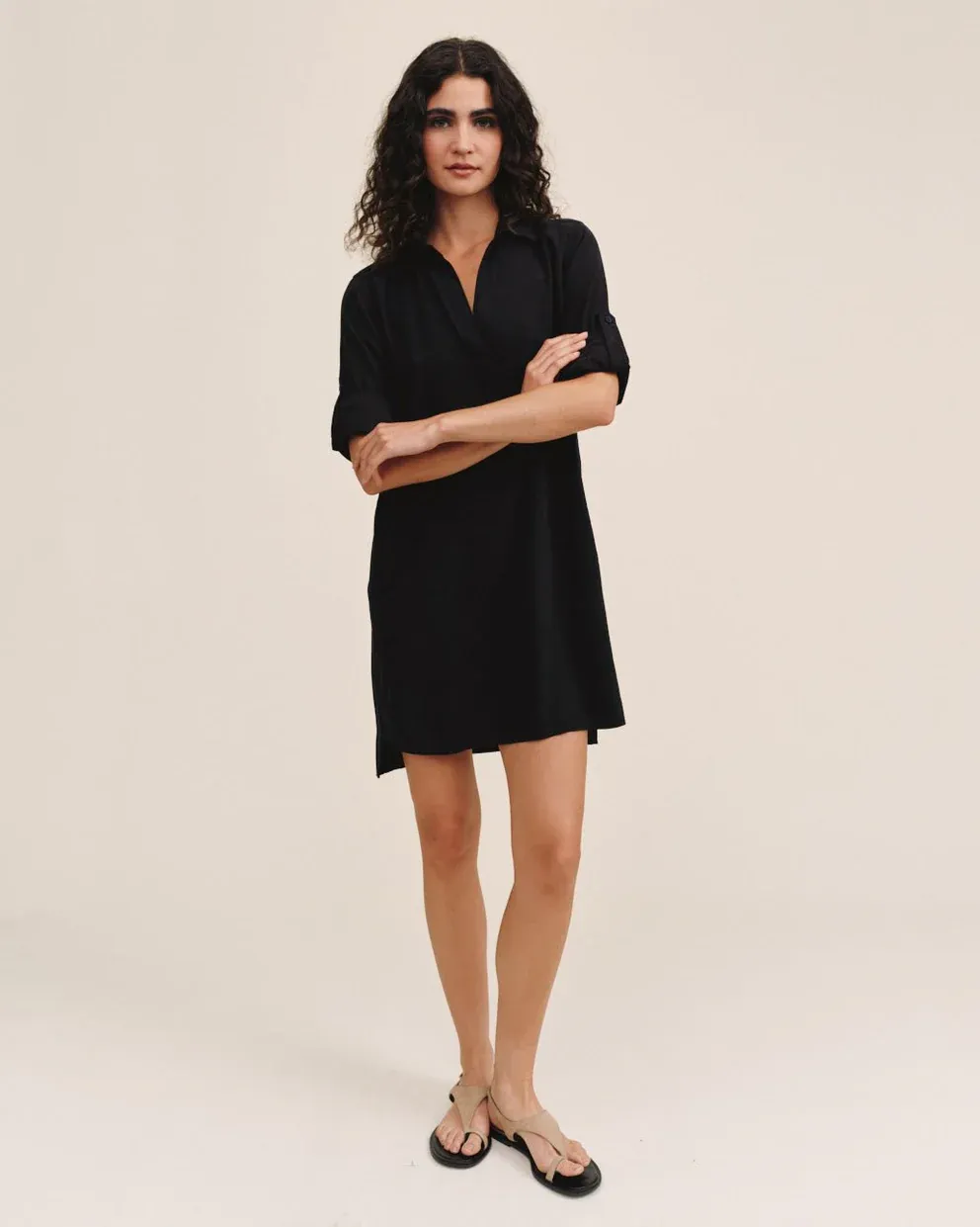L/S A-LINE DRESS BDSH B6643-654-303
