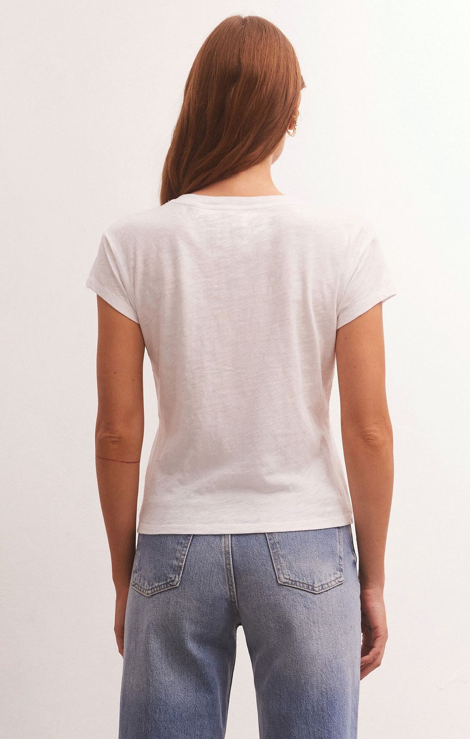 MODERN V-NECK TEE ZT233999