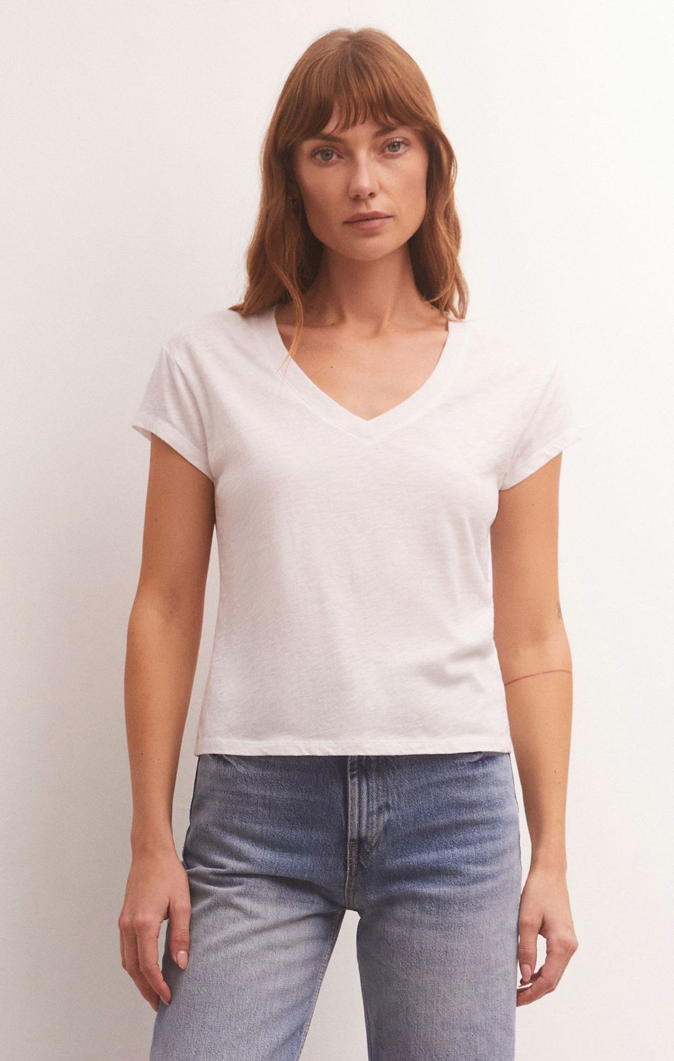 MODERN V-NECK TEE ZT233999