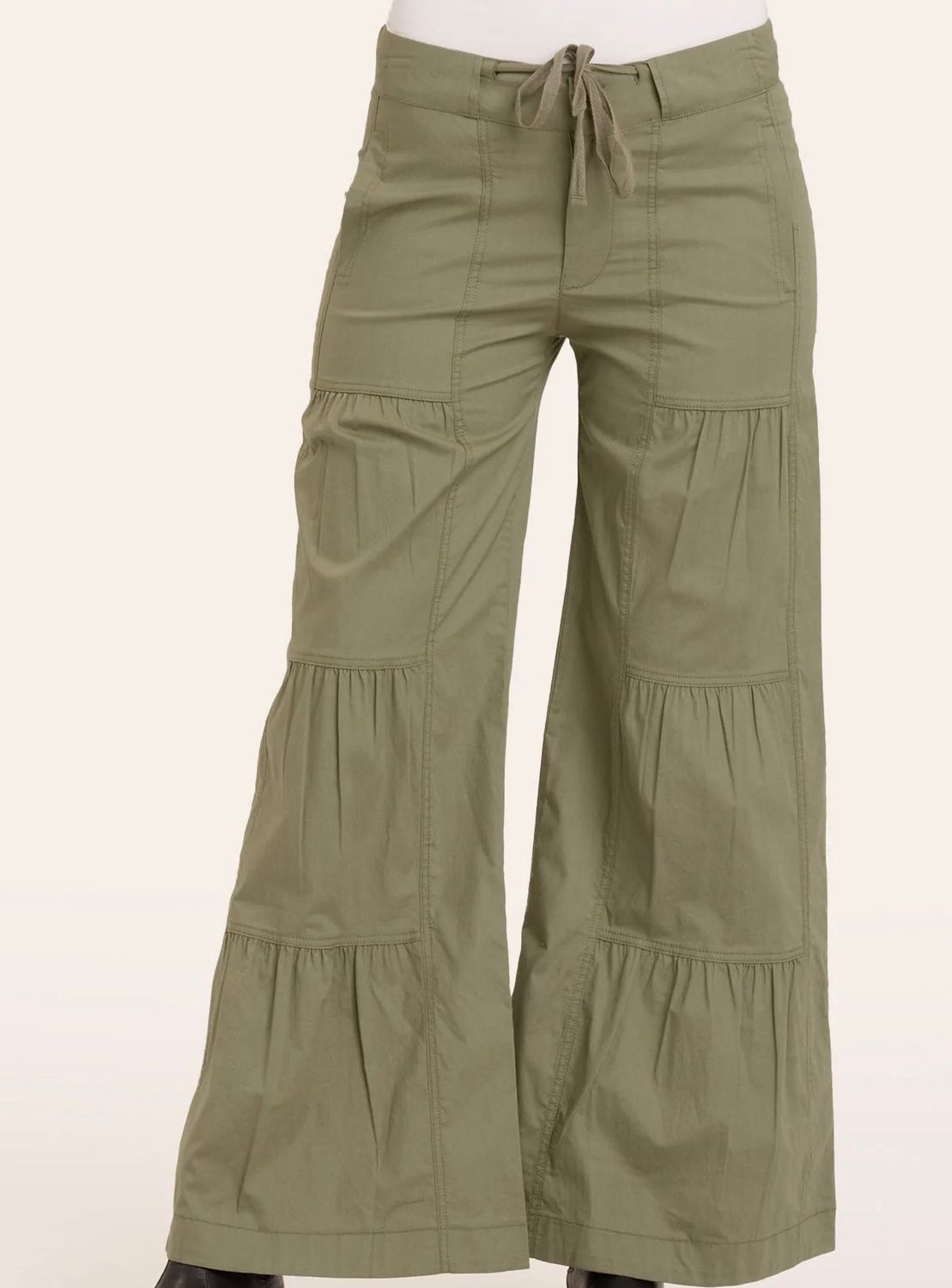 TERRACED WIDE LEG PANT 2958W