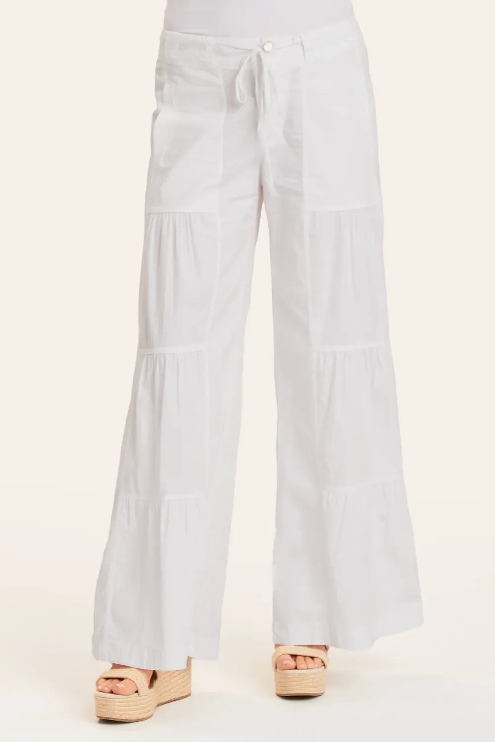 TERRACED WIDE LEG PANT 2958W