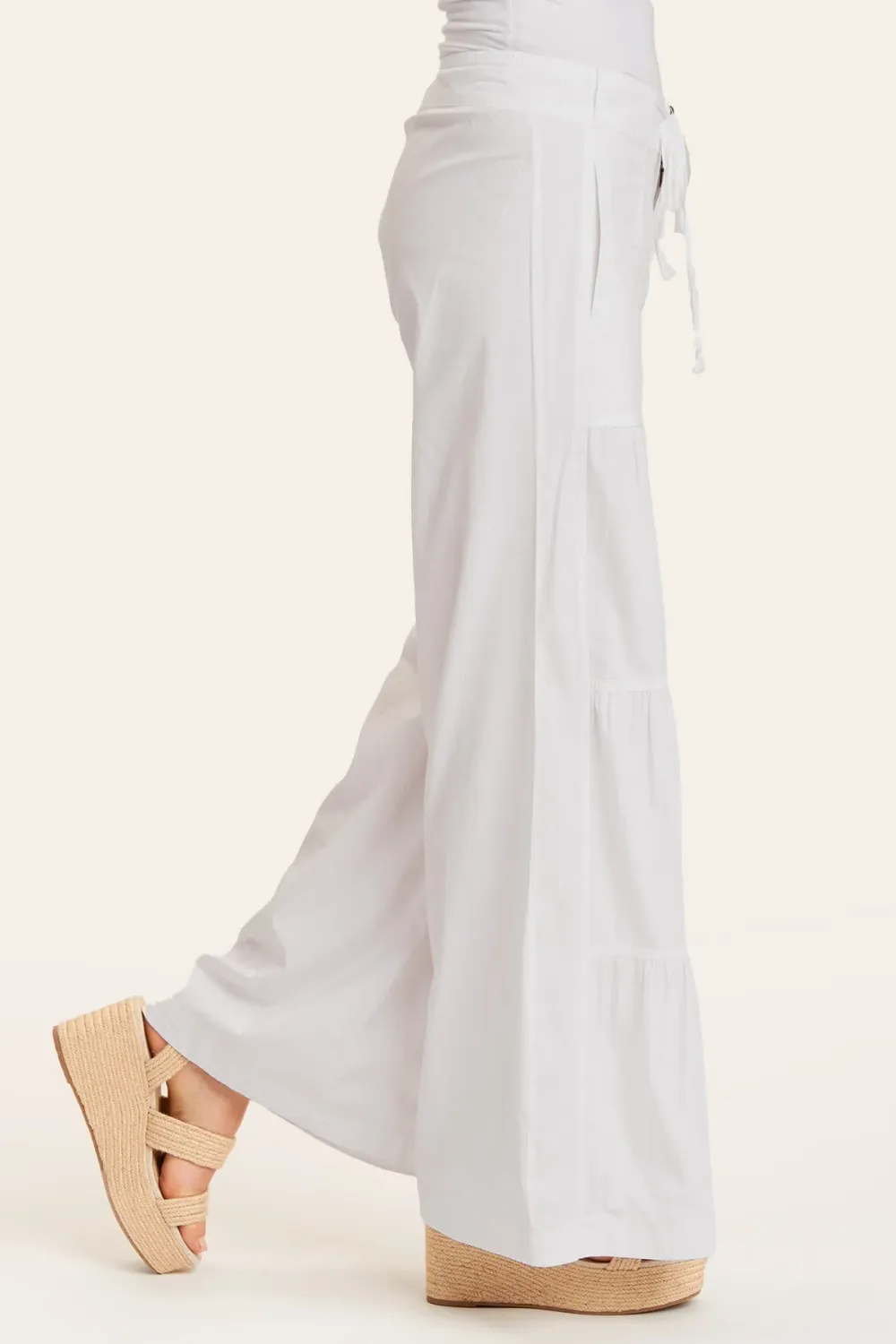 TERRACED WIDE LEG PANT 2958W