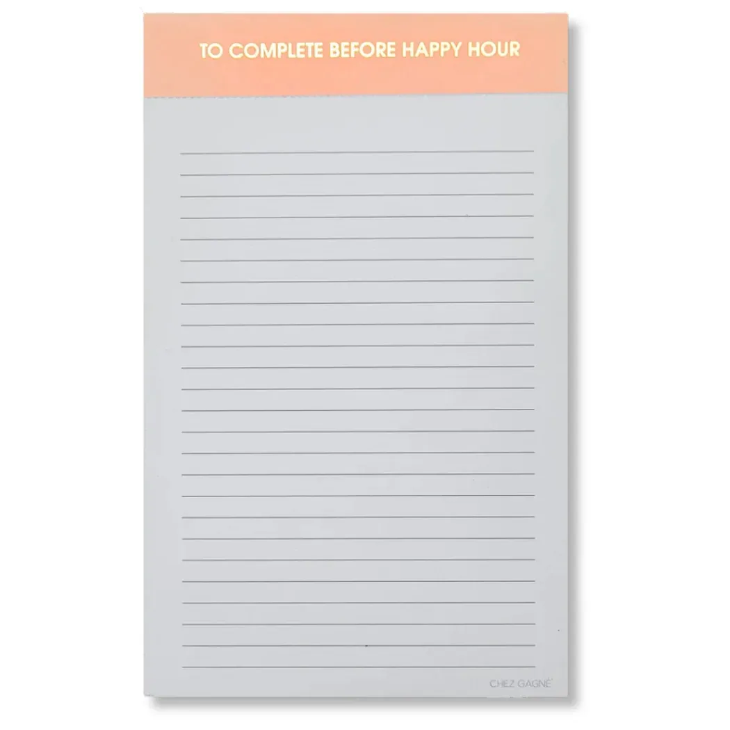 NOTEPAD, Color: COMP BEFORE HAPPY HOUR
