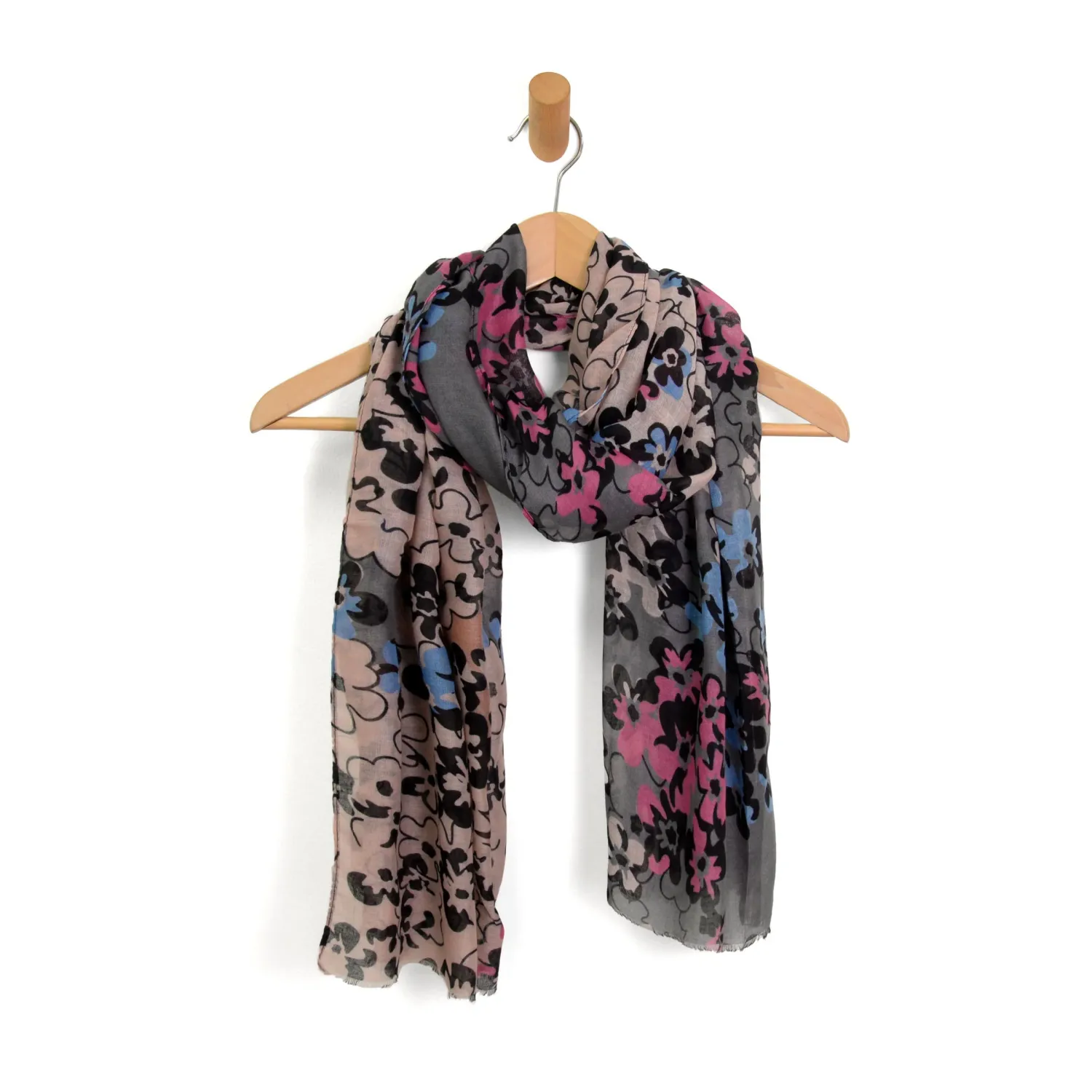 DAISY COLORBLOCK SCARF E3289