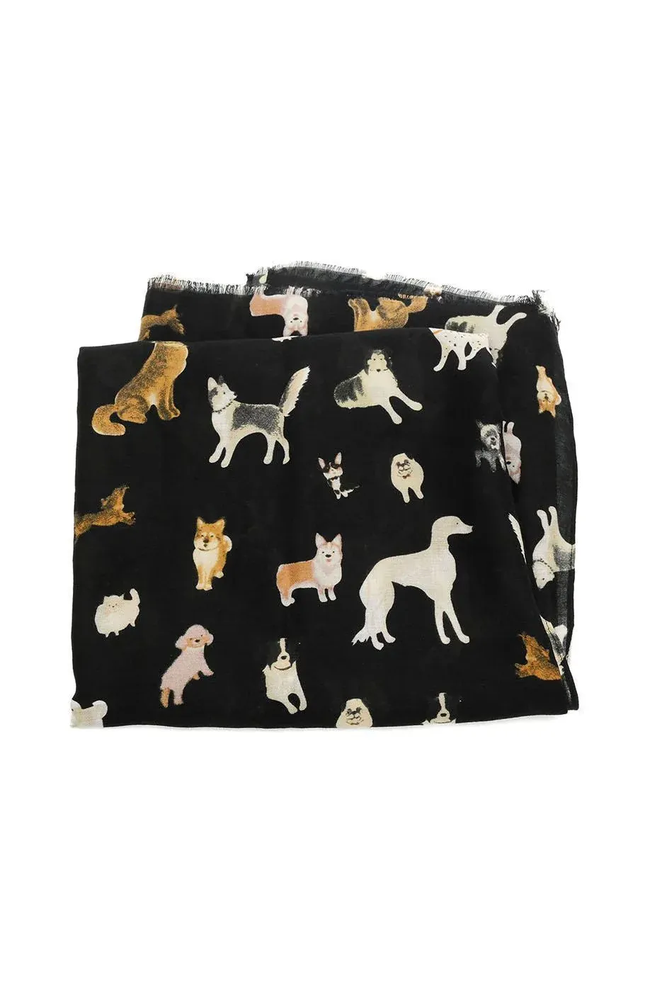 MIXED DOG BREED SCARF E3297
