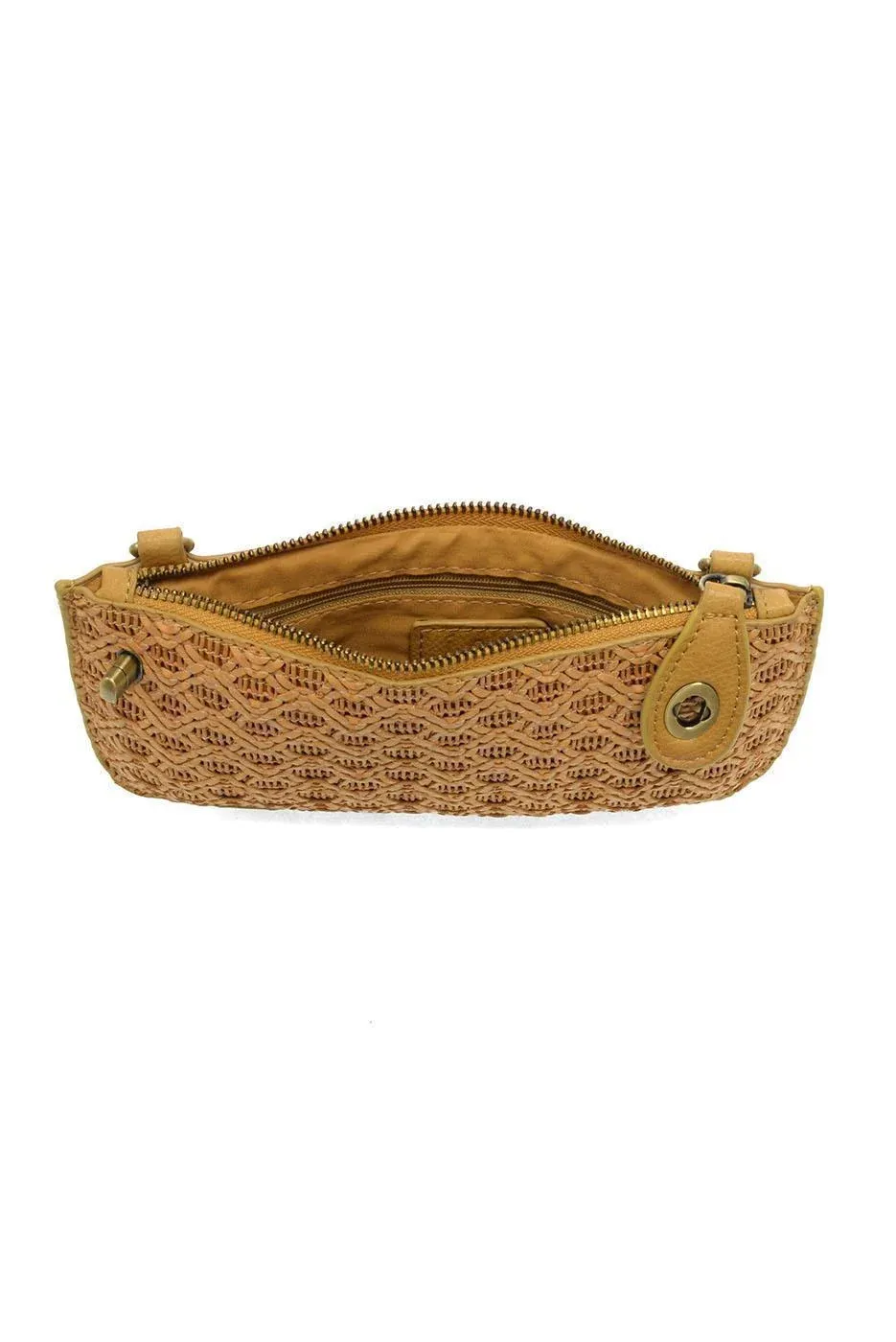 LATTICE WOVEN CROSSBODY L8278