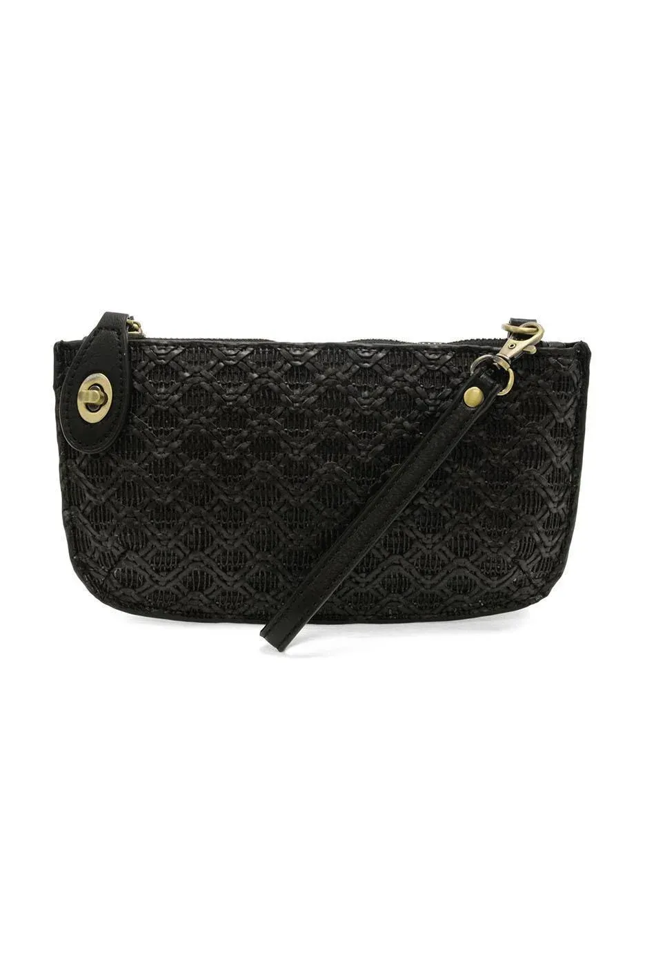 LATTICE WOVEN CROSSBODY L8278