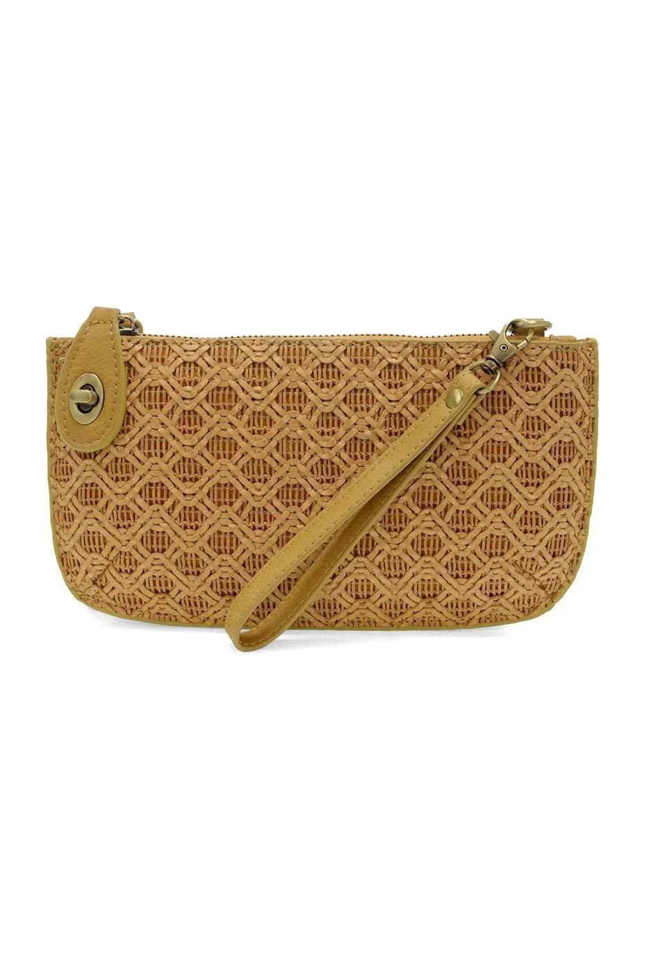 LATTICE WOVEN CROSSBODY L8278
