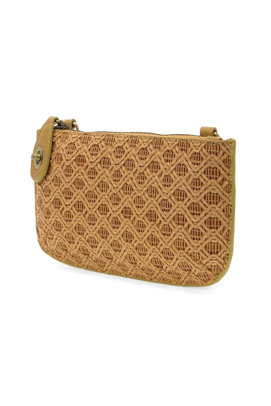 LATTICE WOVEN CROSSBODY L8278