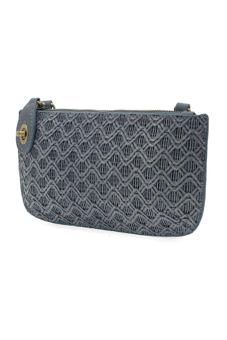 LATTICE WOVEN CROSSBODY L8278