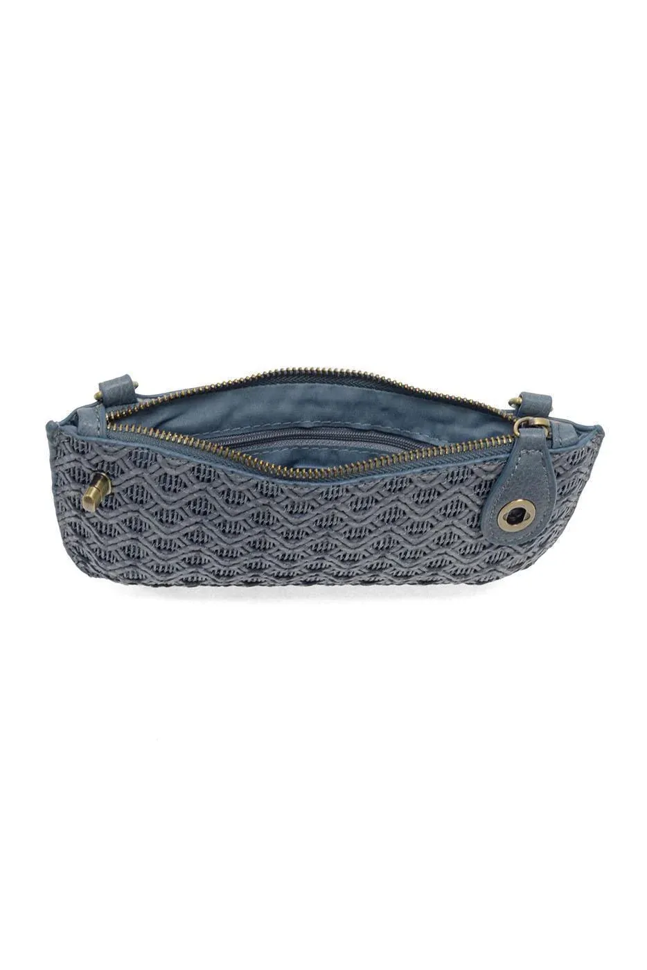 LATTICE WOVEN CROSSBODY L8278