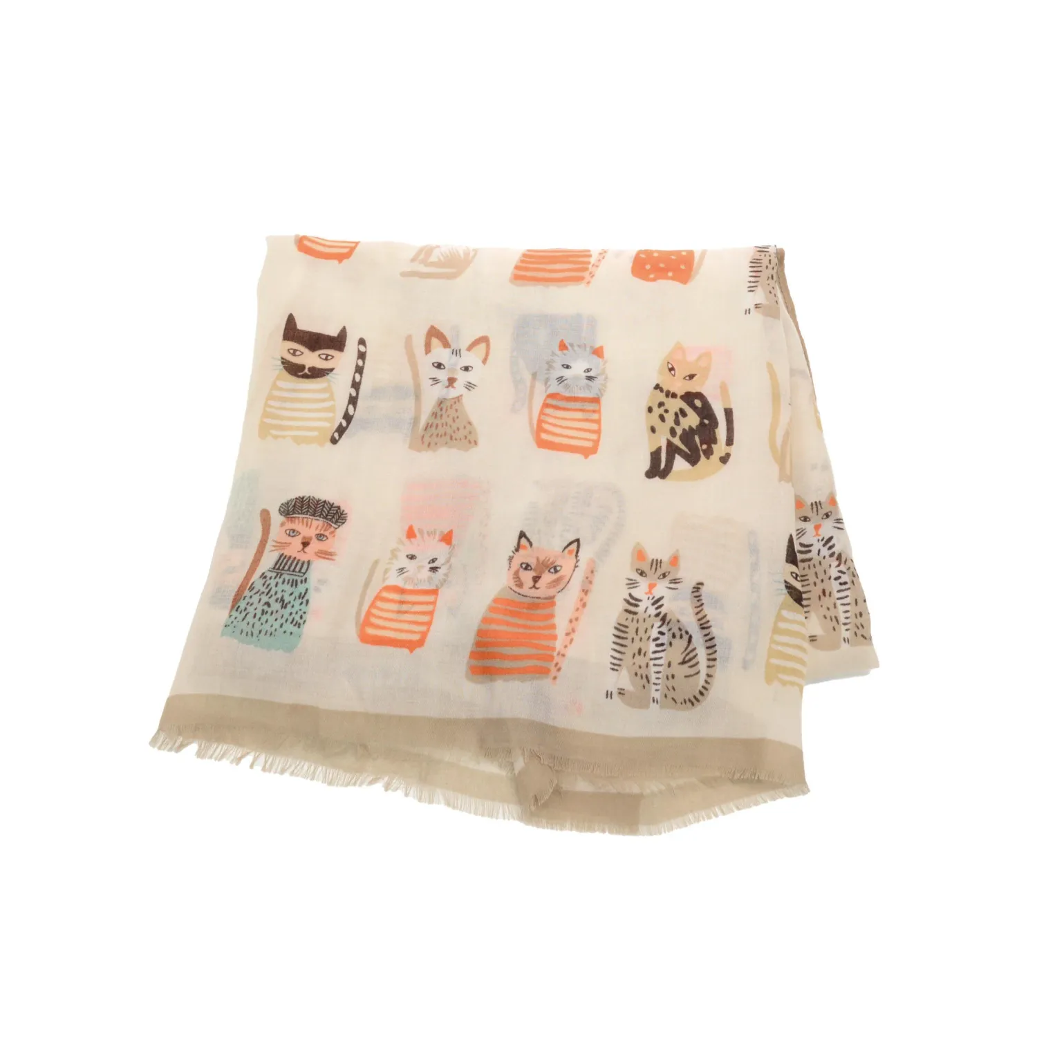 CUTE CATS SCARF E3315