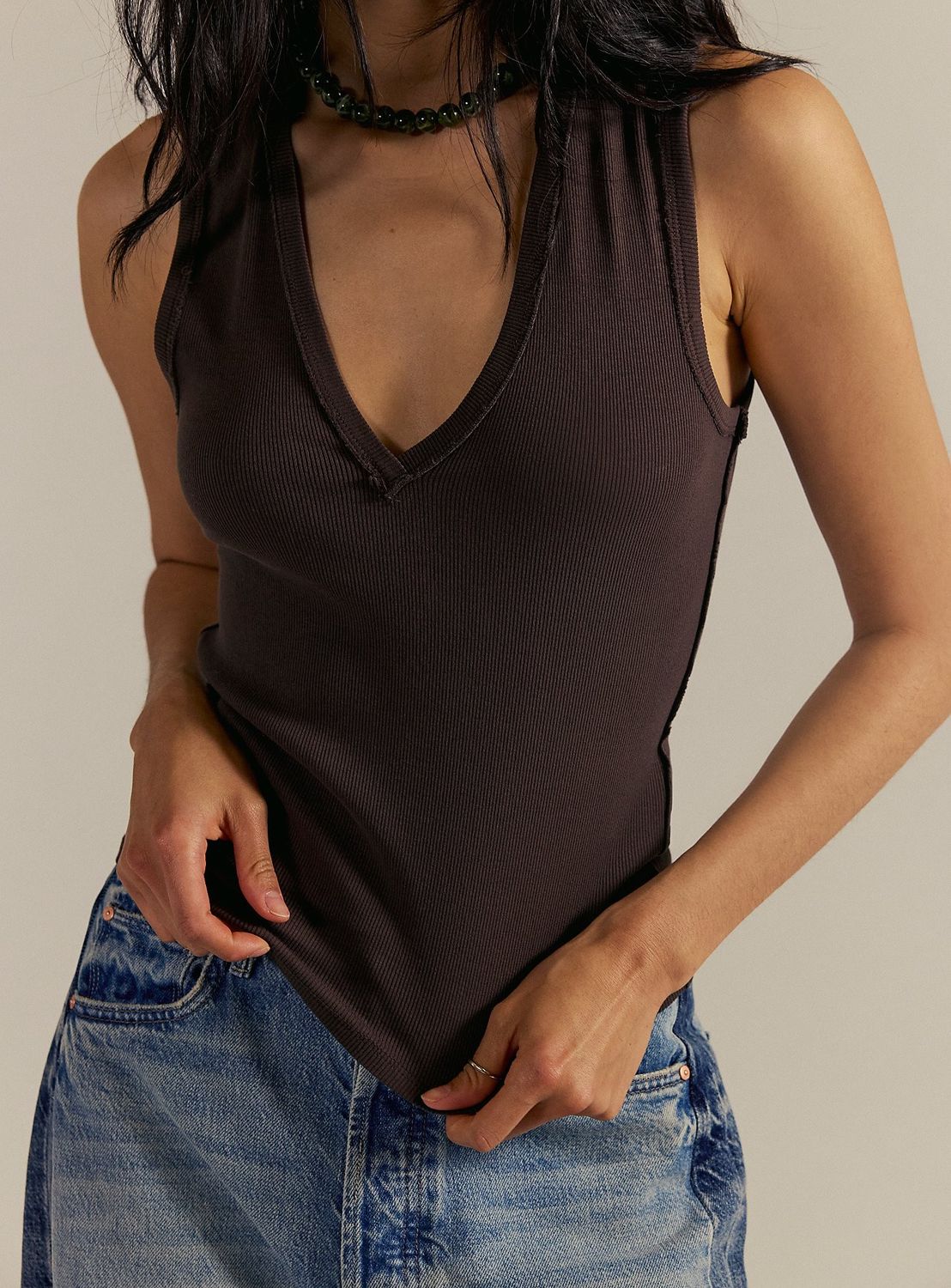NERIA TANK OB2180045, Color: DBL ESP, Size: XS