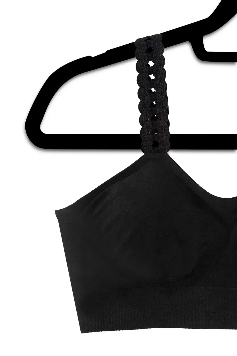 MINI LOOPS STRAP BRA