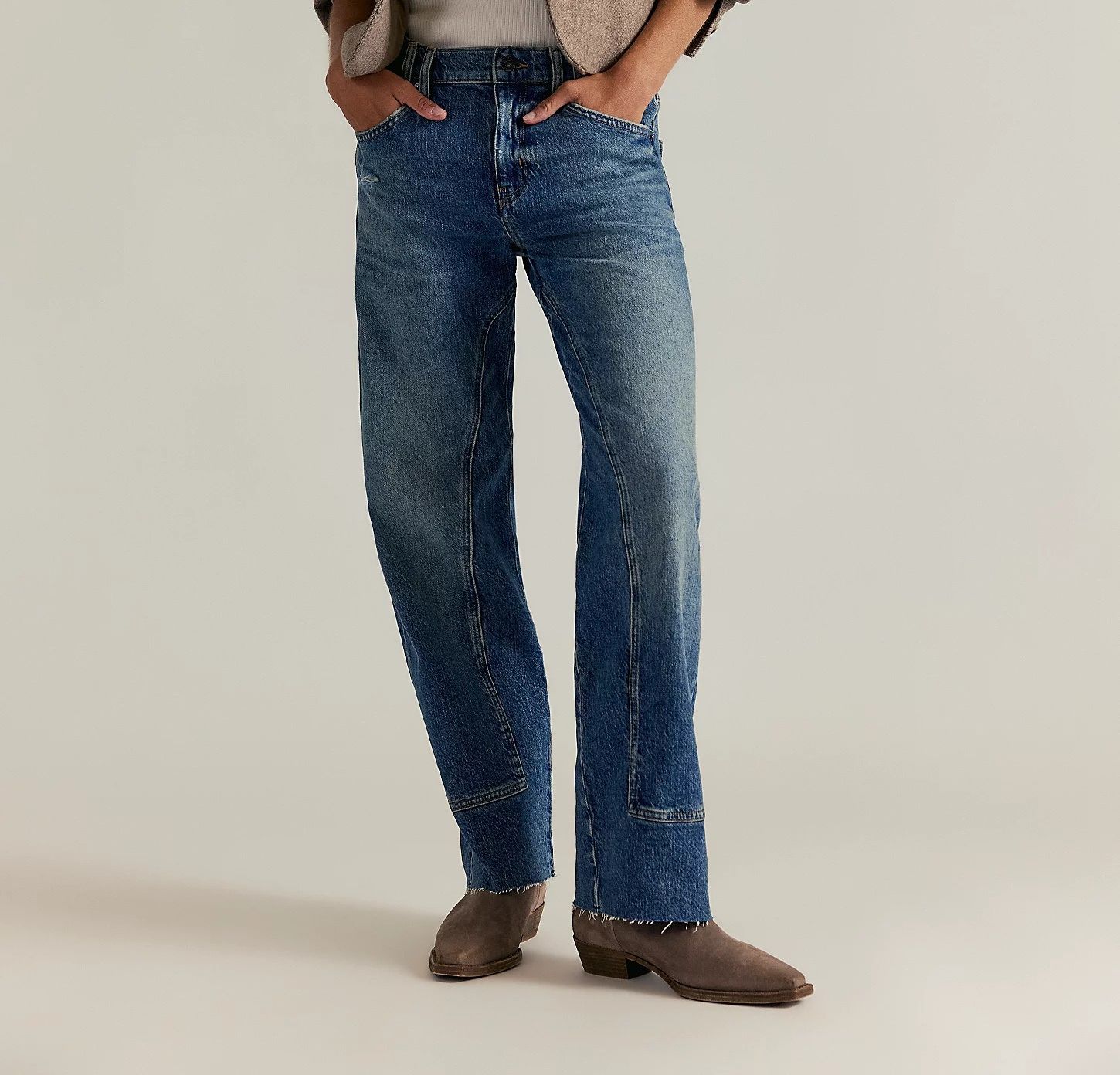 RISK TAKER MID-RISE JEAN OB1862837, Color: CHANCE, Size: 25