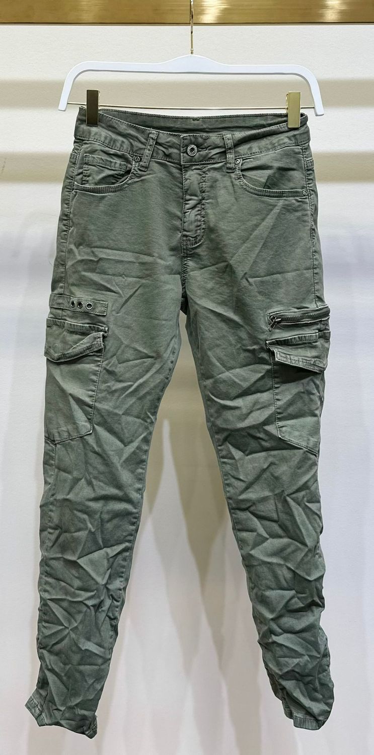 CRINKLE CARGO JOGGER 101105