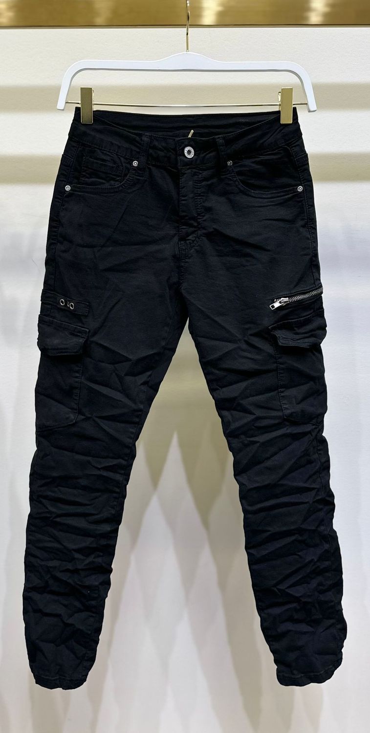 CRINKLE CARGO JOGGER 101105