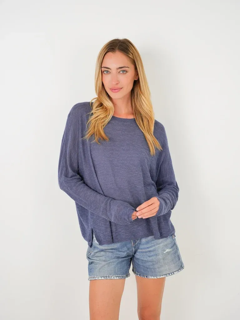 SANDCASTLE KNIT SWEATER 2319326, Color: HNST IND, Size: S
