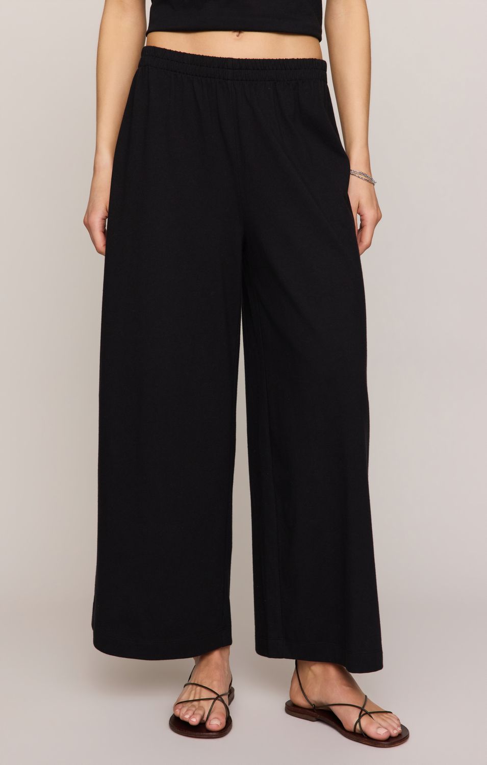 SCOUT JERSEY CROP FLARE PANT ZP253841