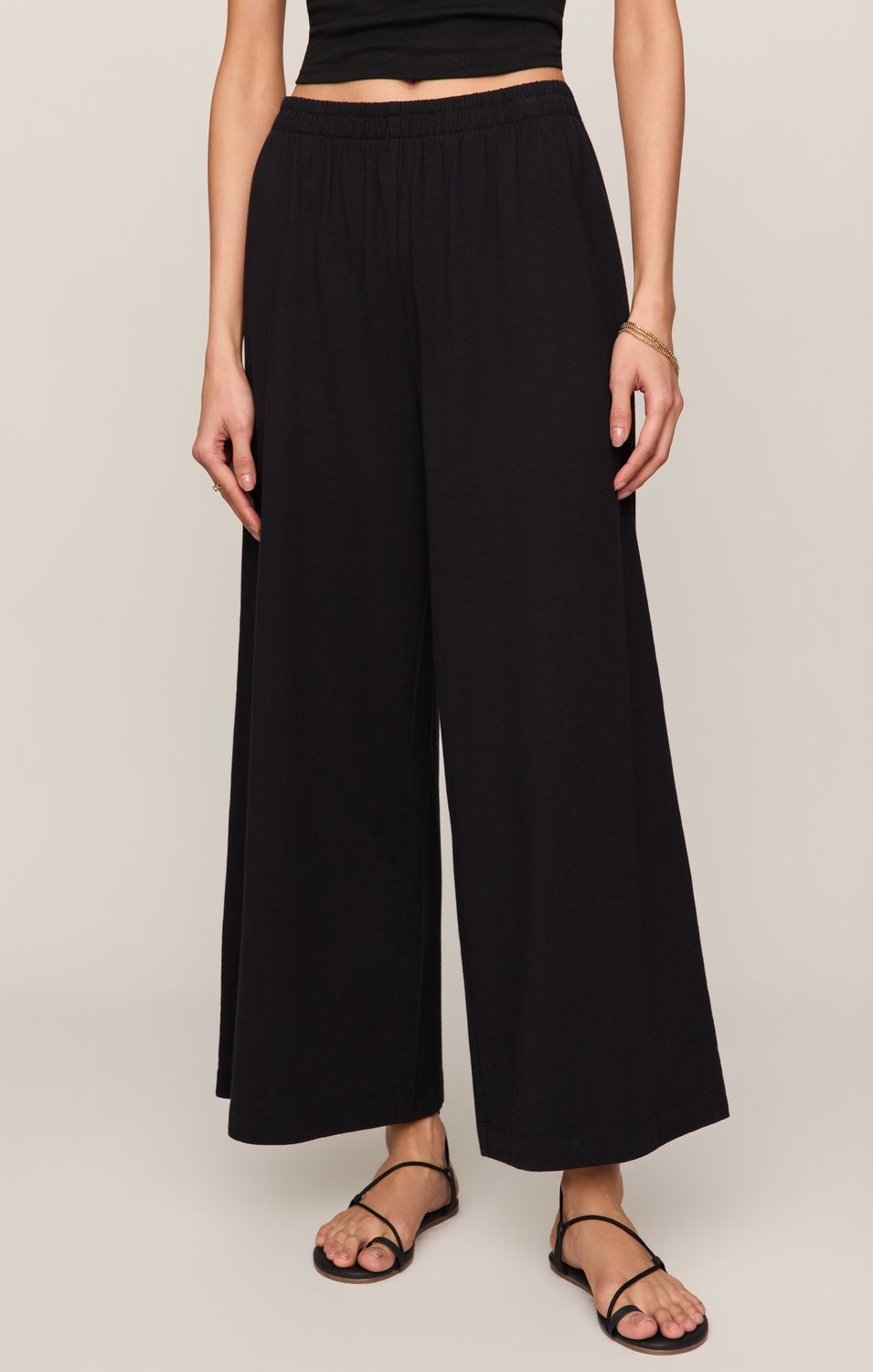 SCOUT JERSEY CROP FLARE PANT ZP253841