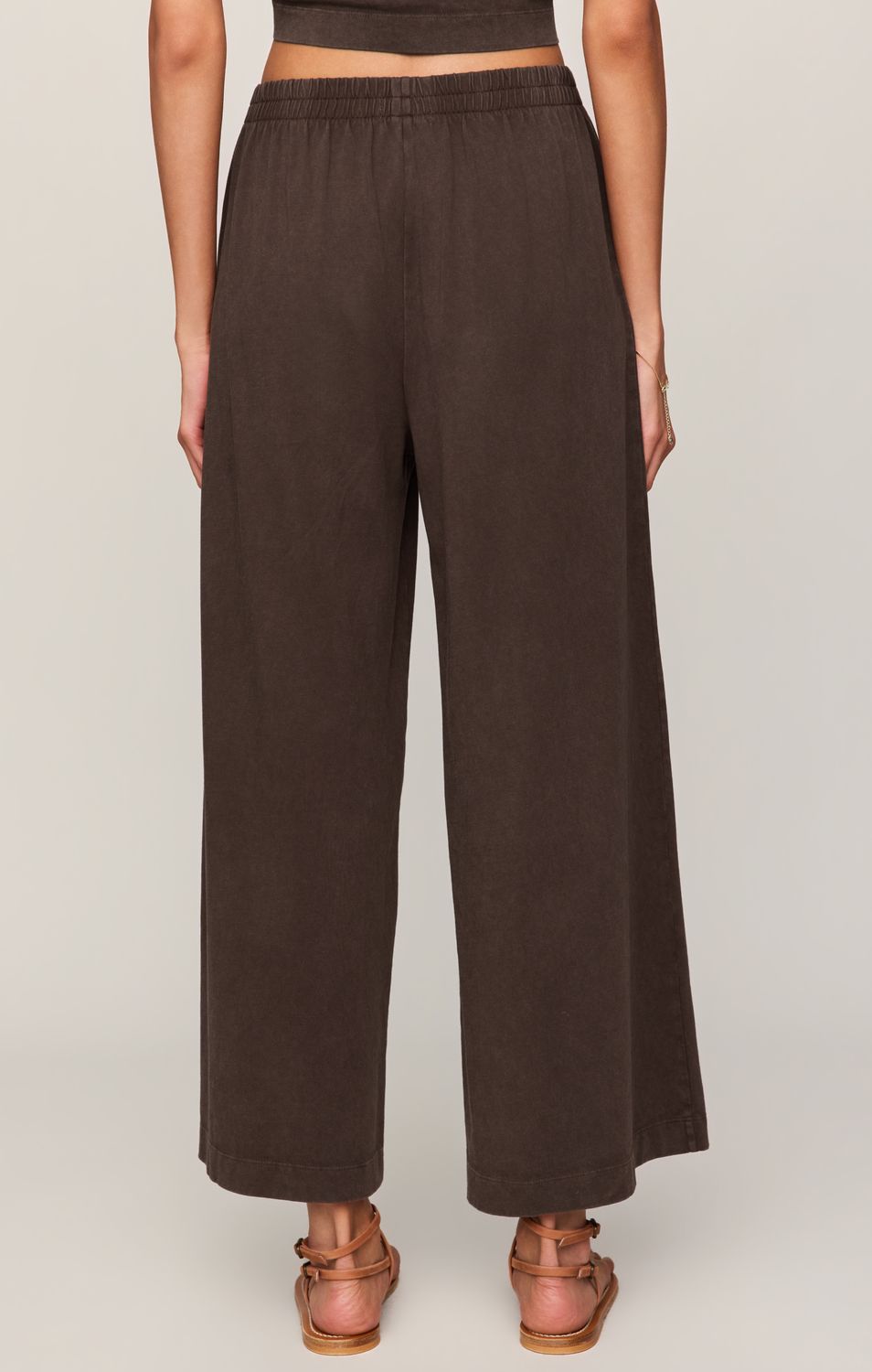 SCOUT JERSEY CROP FLARE PANT ZP253841