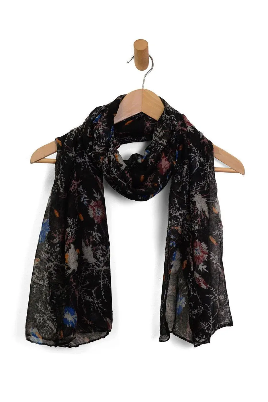 LONG STEM MUMS SCARF K4338