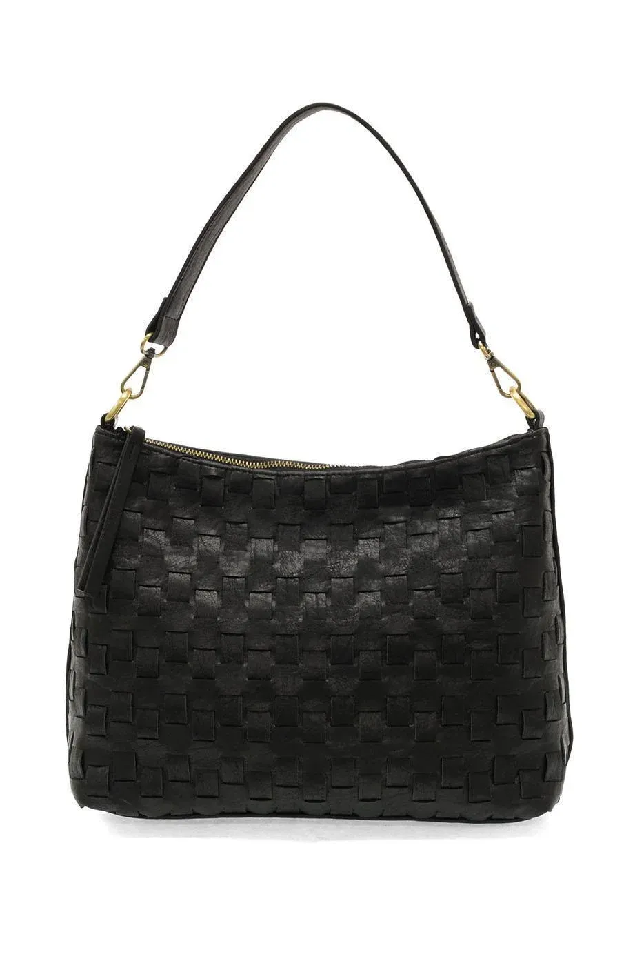 WINNIE WOVEN HOBO L8320, Color: BLK 00