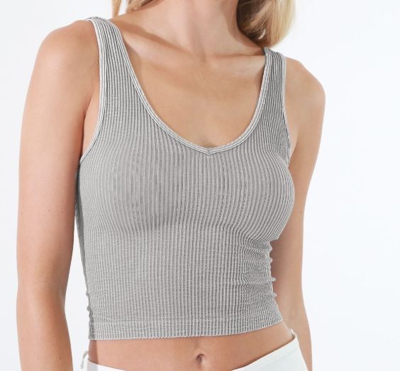 VINTAGE REVERSIBLE CROP TOP NS8153