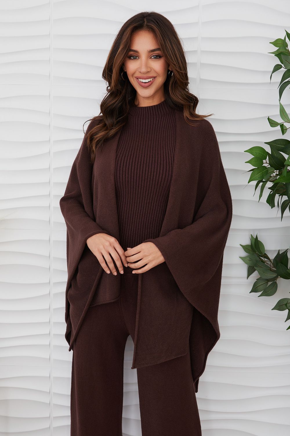 KNIT DOLMAN CARDIGAN 330133/47713