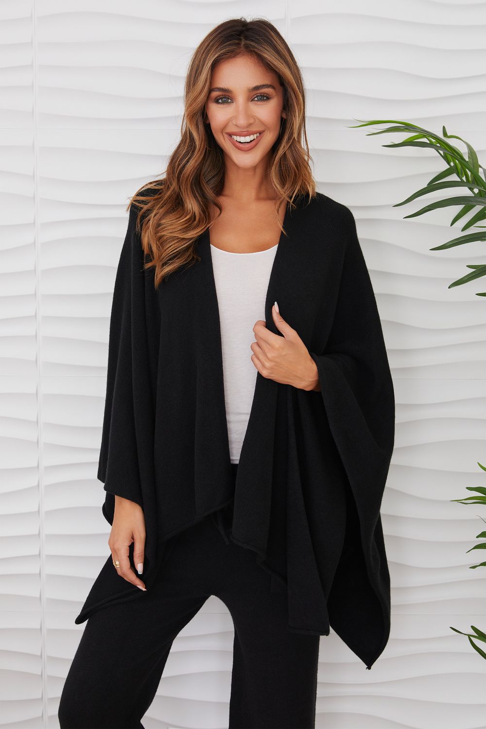 KNIT DOLMAN CARDIGAN 330133/47713