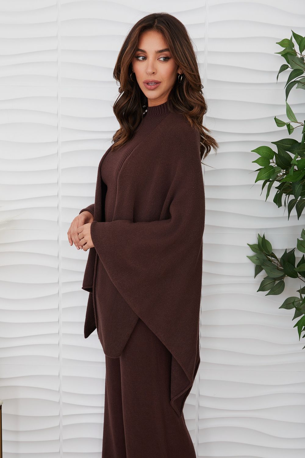 KNIT DOLMAN CARDIGAN 330133/47713