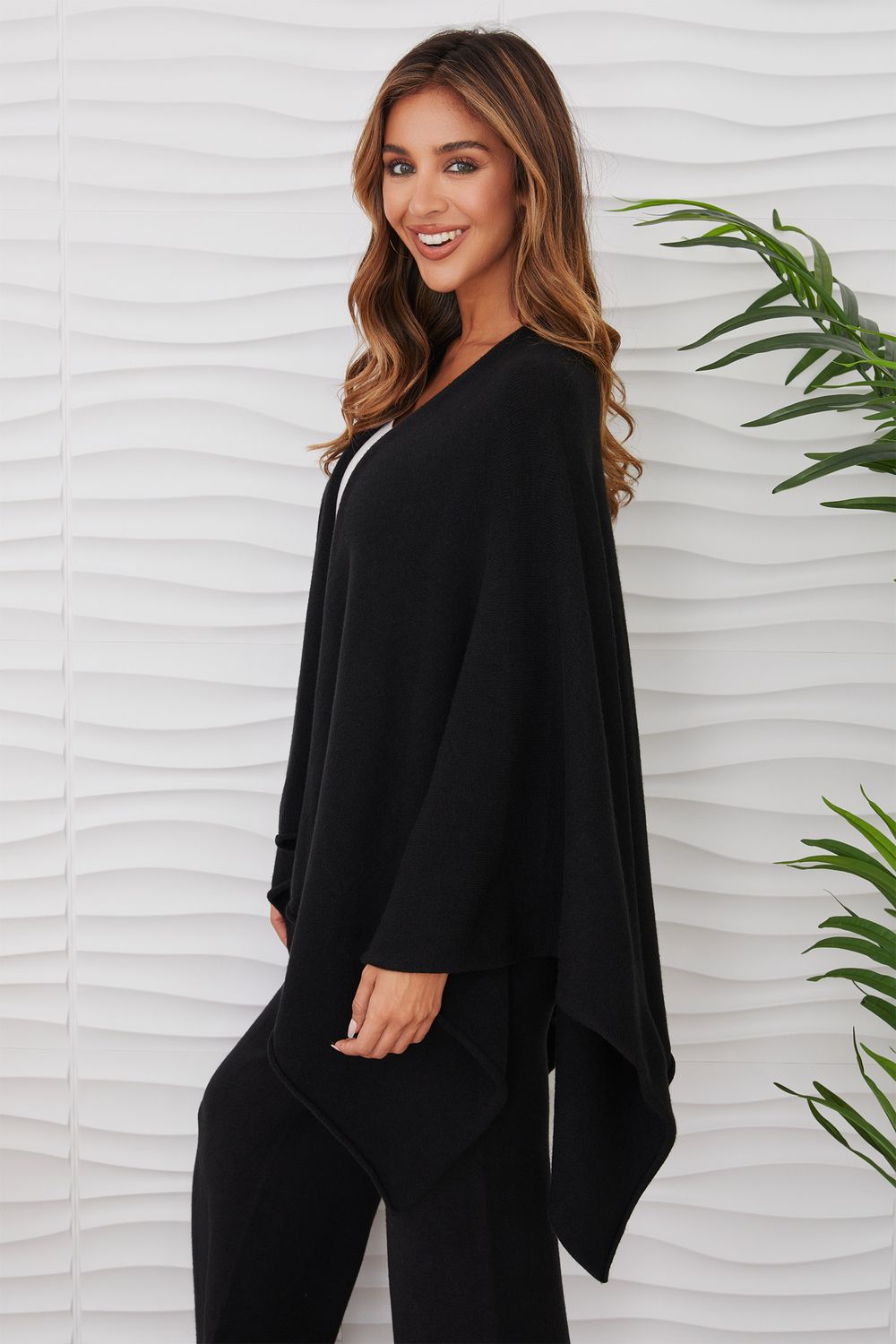 KNIT DOLMAN CARDIGAN 330133/47713