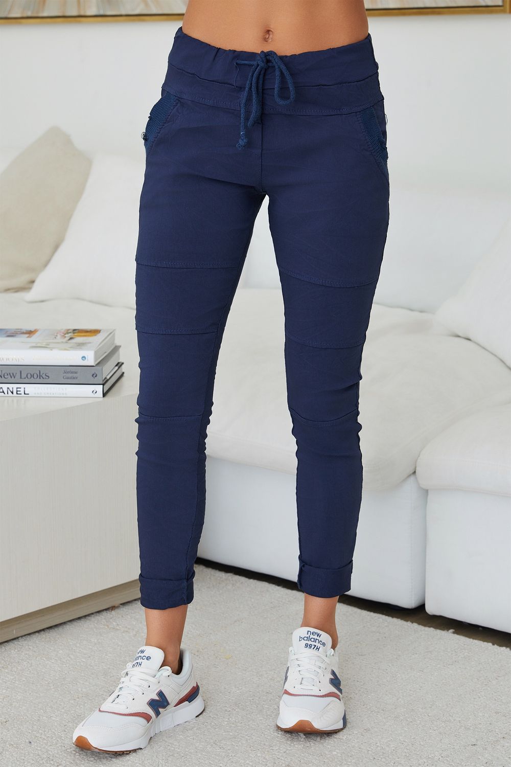 CRINKLE DRAWSTRING JOGGER 101110