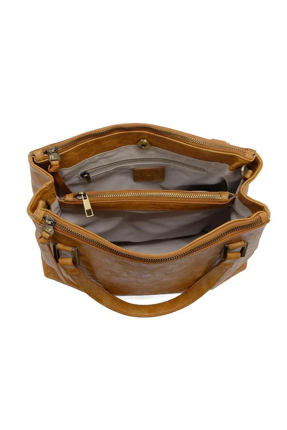 SHAWNA TRIPLE ZIP SATCHEL L8303