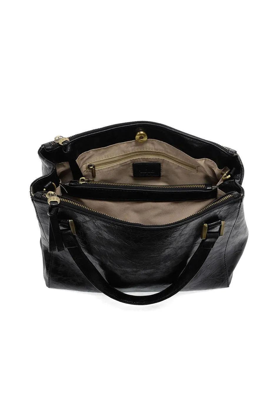 SHAWNA TRIPLE ZIP SATCHEL L8303