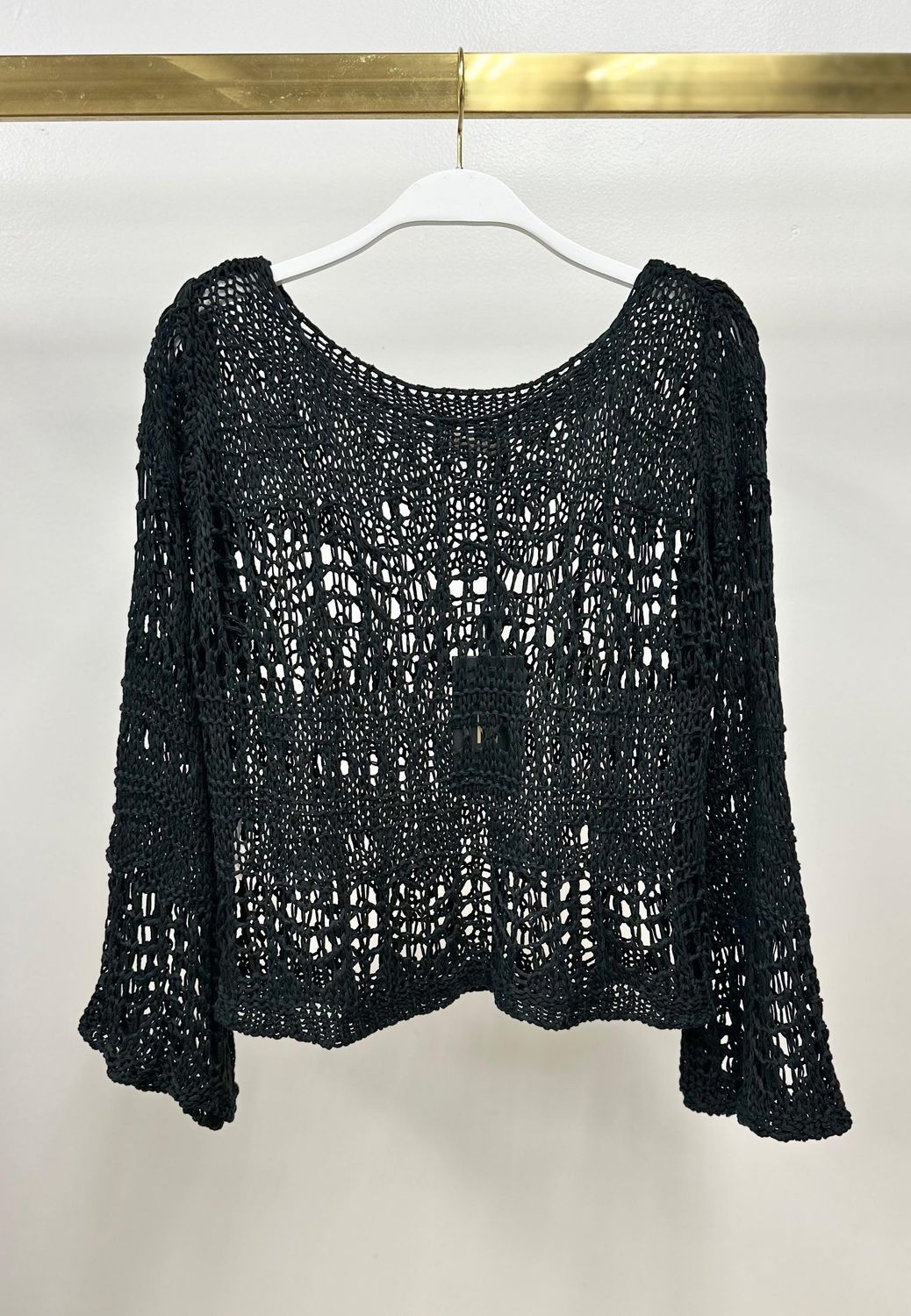 CROCHET LS TOP 800822
