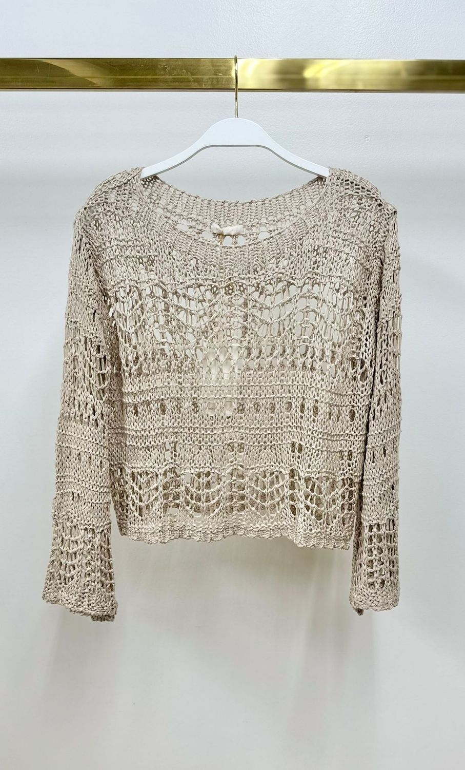 CROCHET LS TOP 800822