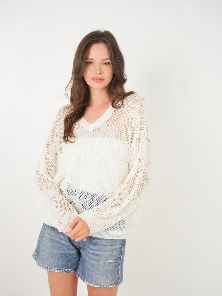MESH BASKET SWEATER 8421098
