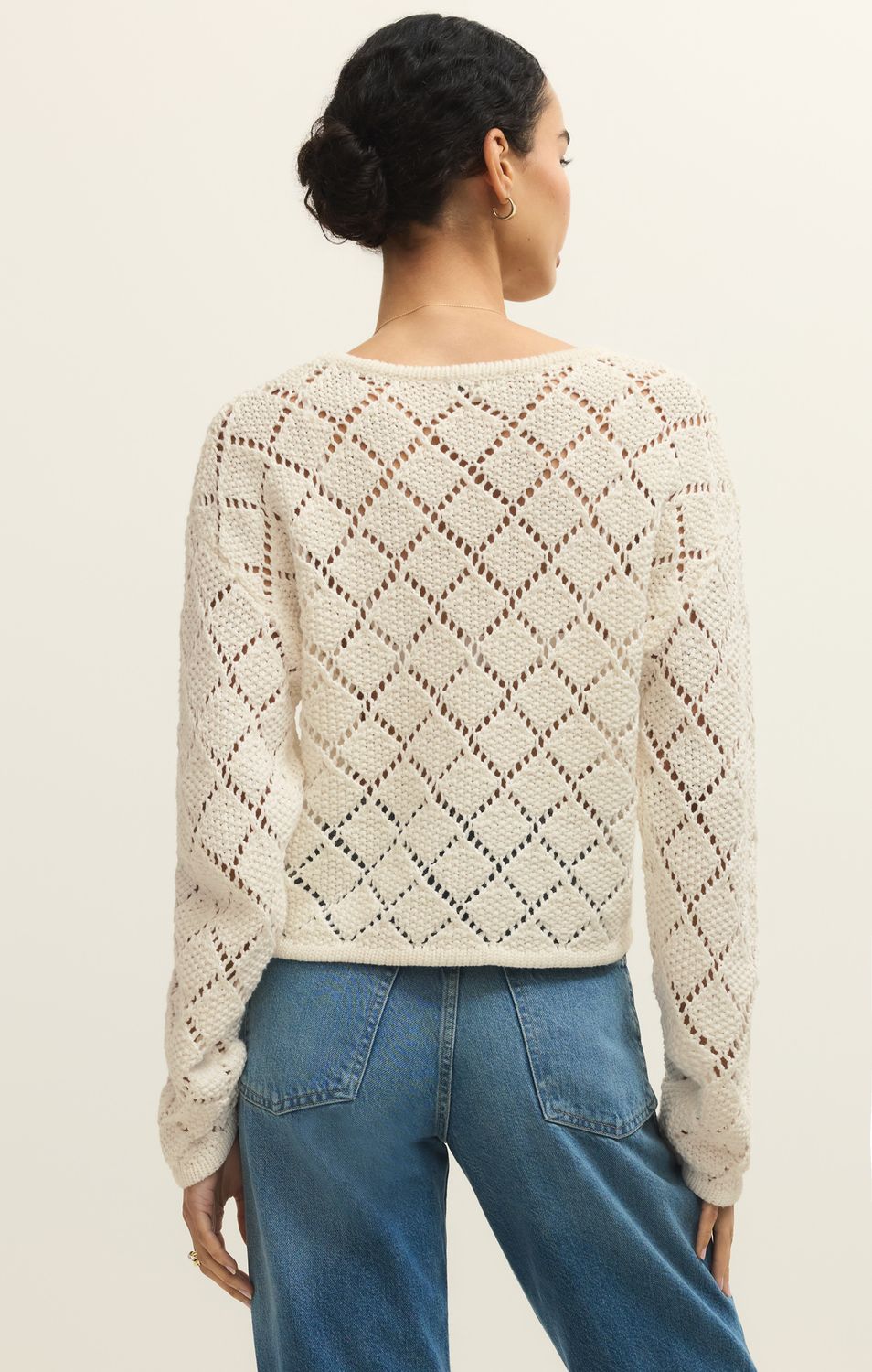 HULLEN CROCHET SWEATER  ZW261386