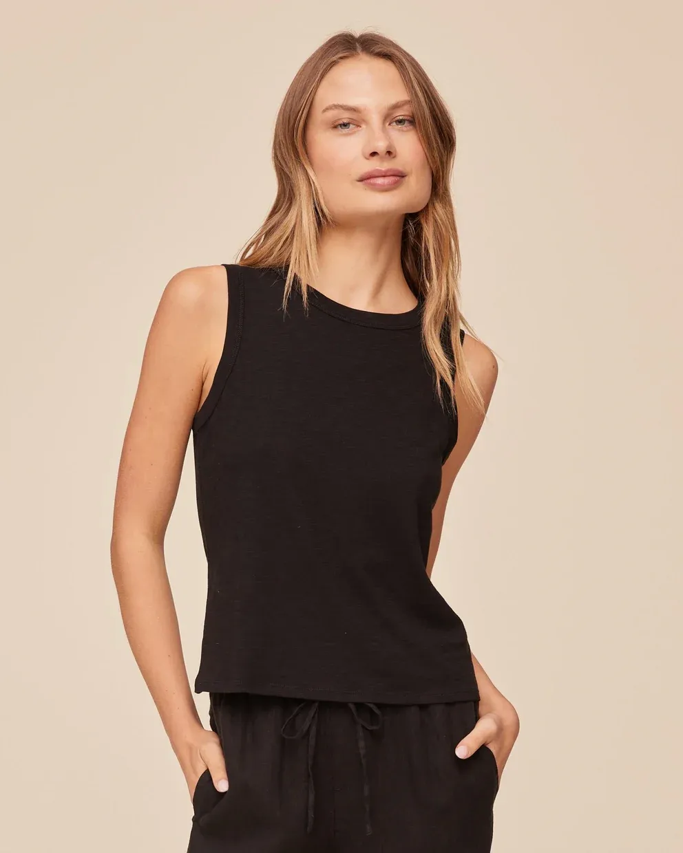 EASY TANK BDSH B4886-G28-302, Color: BLK, Size: XS