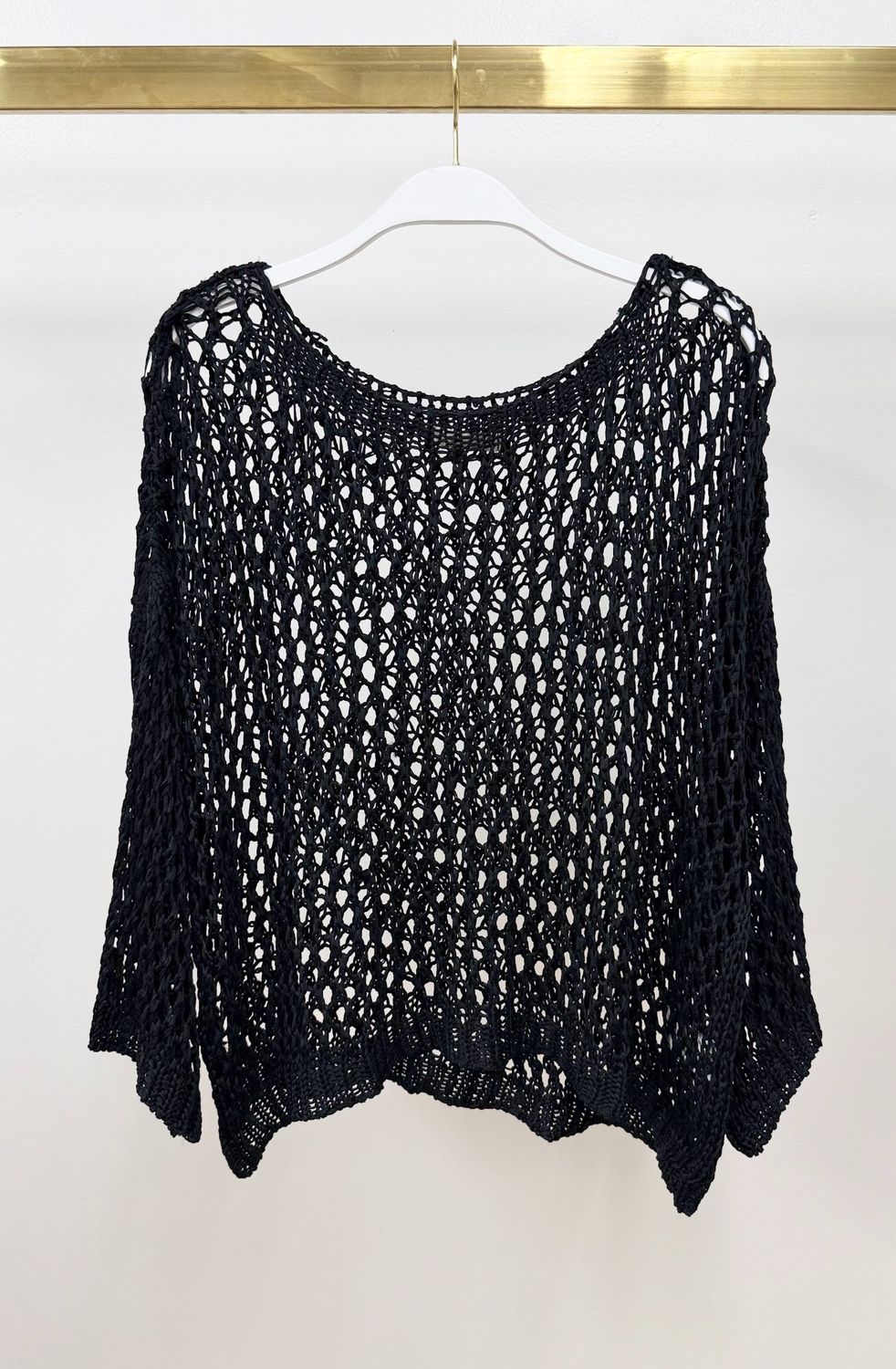CROCHET KNIT TOP  800948