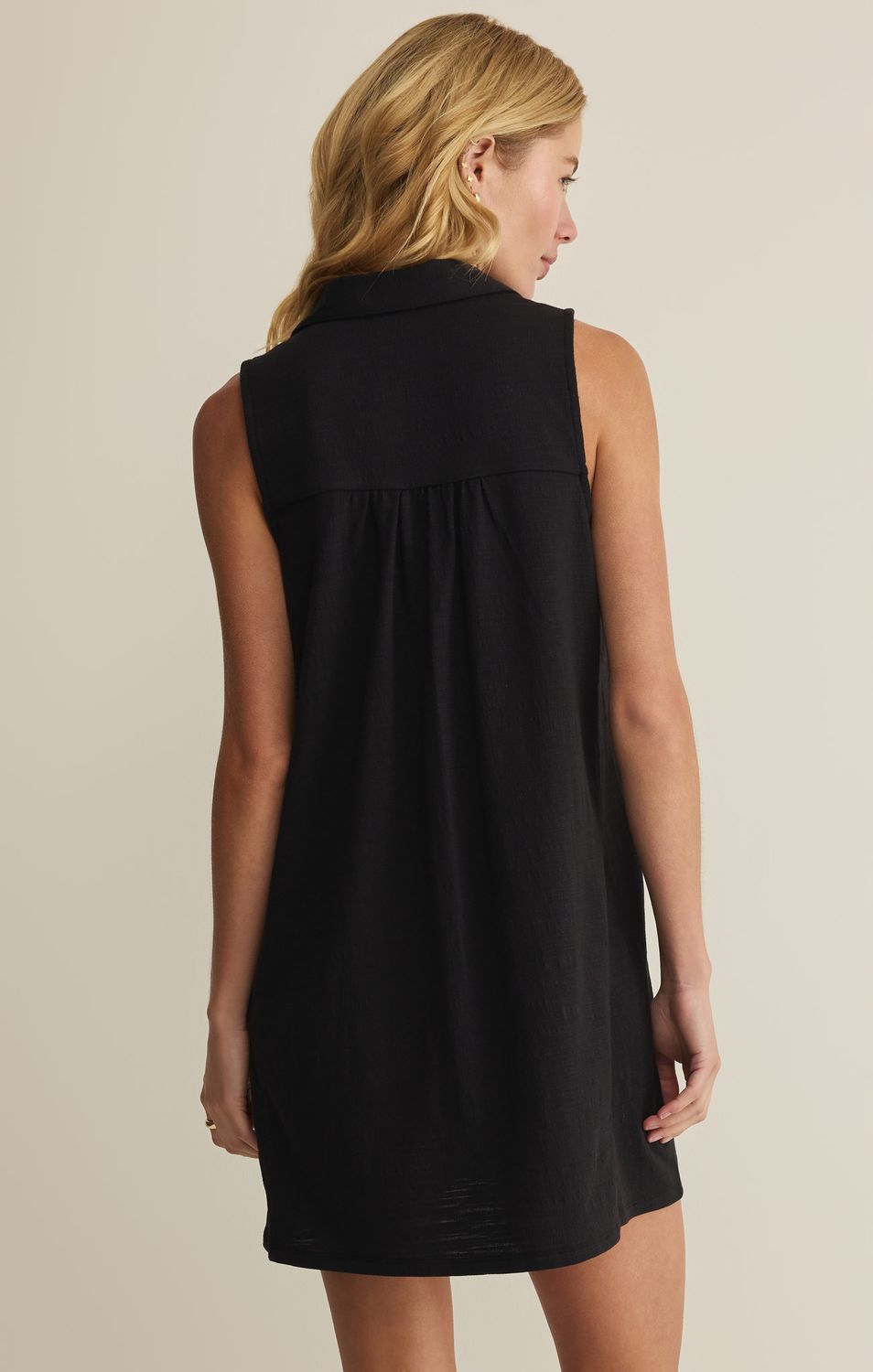 NEW LIGHT TEXTURED MINI DRESS ZD262884