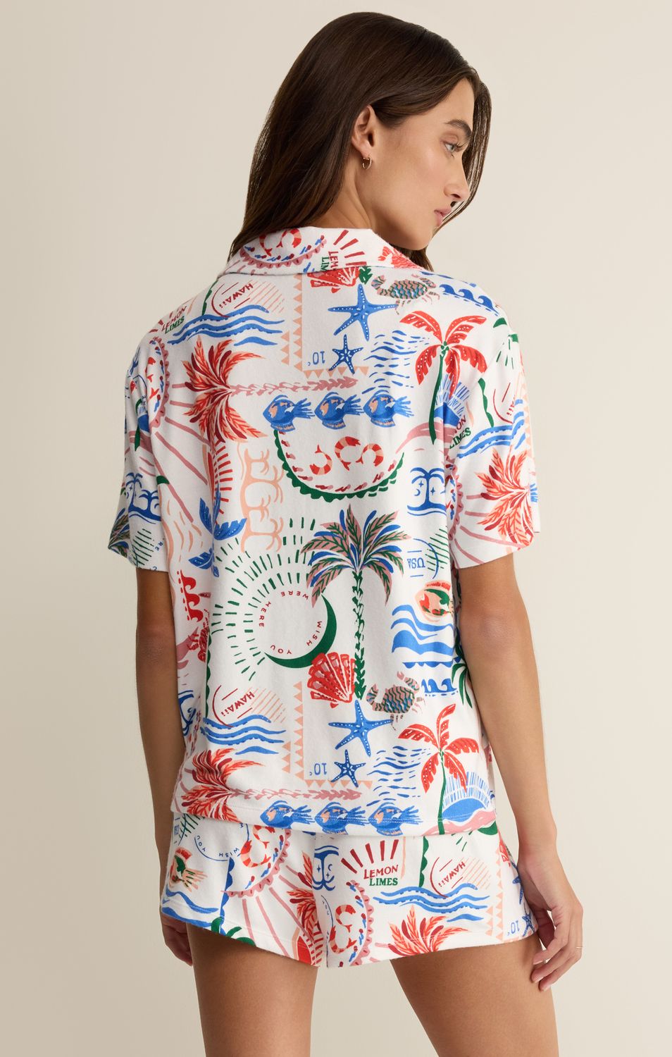 BEACH DAYS GETAWAY PJ TOP ZLT262649